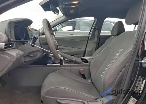 2021 Hyundai Elantra Sel из США, поврежденный, VIN 5NPLM4AGXMH012220